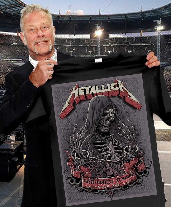 Metallica M72 Northwest Stadium Tour Merch T-Shirt Skull Skeleton Cool Gifts For Fans-1