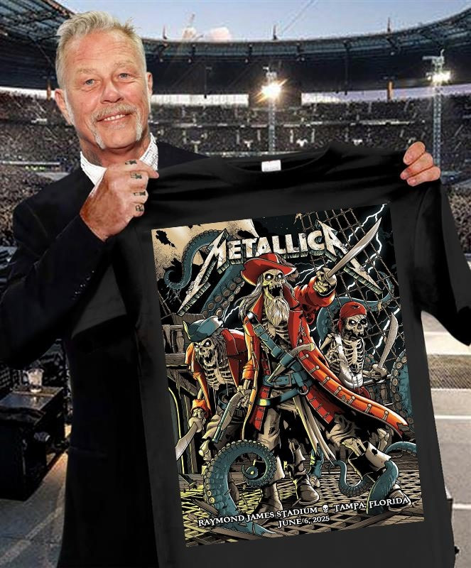 Metallica M72 Tour Merch TAMPA Florida T-Shirt 2025 Raymond James Stadium Concert Gifts-1 Metallica M72 Tour Merch TAMPA Florida T-Shirt 2025 Raymond James Stadium Concert Gifts-1