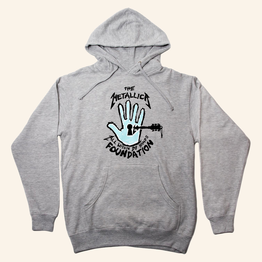 Metallica Merch All Within My Hands Foundation Hoodie Presents For Music Lovers-1