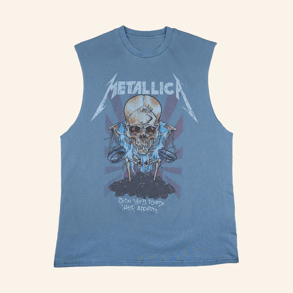 Metallica Merch Boris Soon You'll Please Their Appetite Tank Gifts For Music Lovers-1