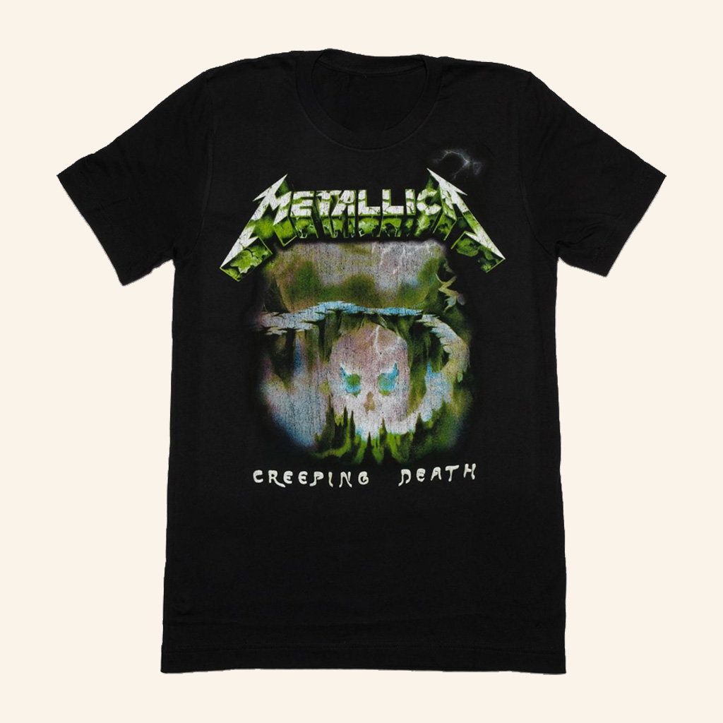 Metallica Merch Creeping Death Vintage T-Shirt Gift Ideas For Music Lovers-1 Metallica Merch Creeping Death Vintage T-Shirt Gift Ideas For Music Lovers-1