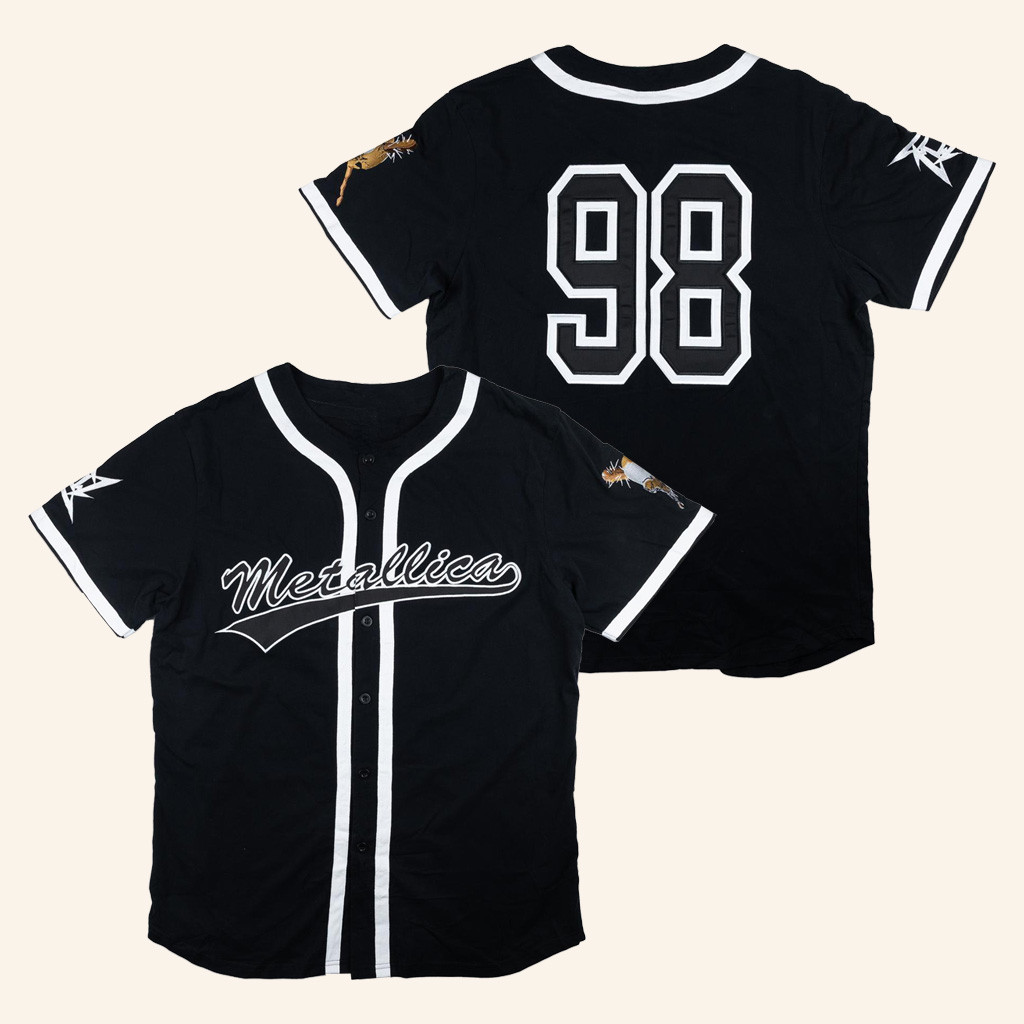Metallica Merch Damage Inc Baseball Jersey Gift Ideas For Music Lovers-1 Metallica Merch Damage Inc Baseball Jersey Gift Ideas For Music Lovers-1