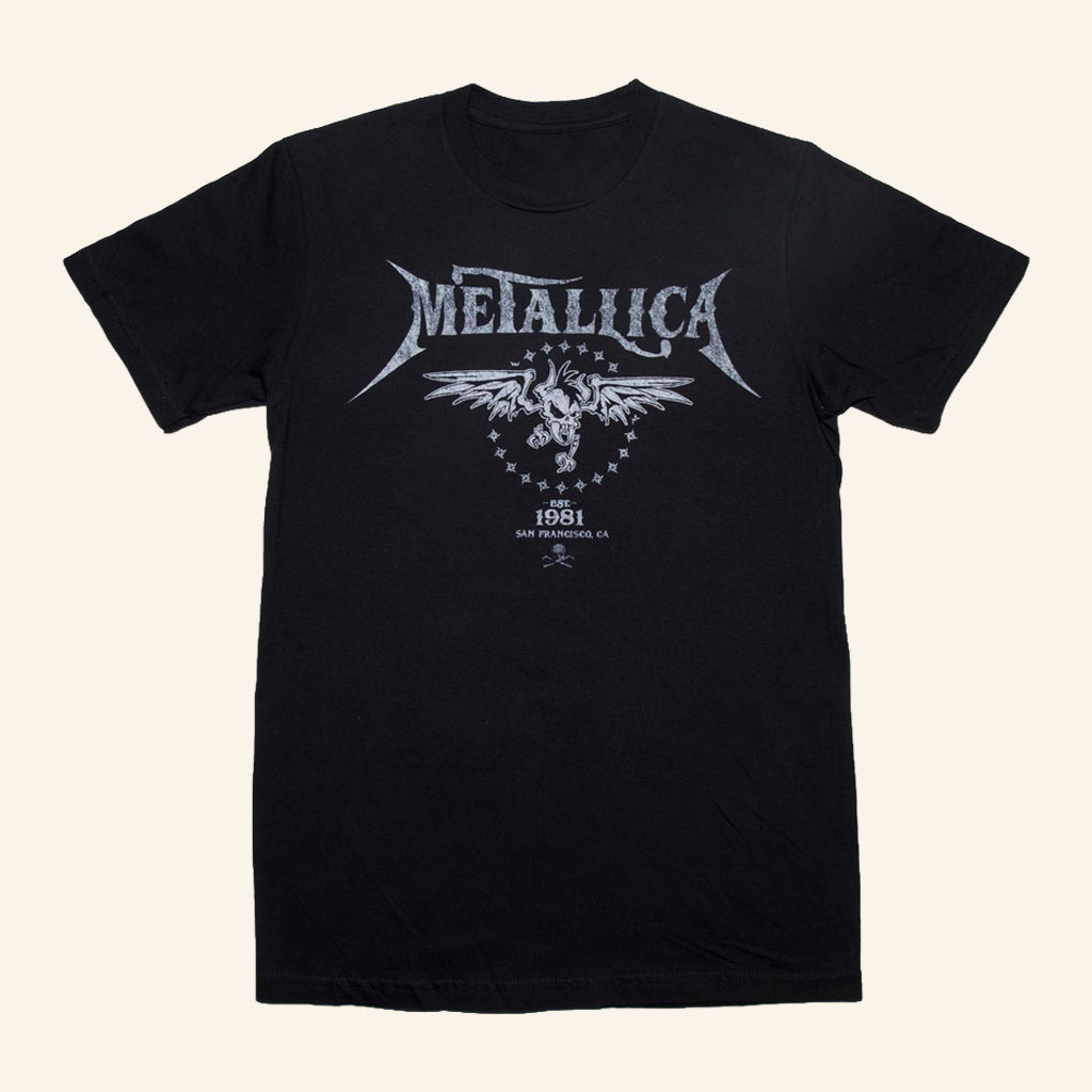 Metallica Merch Est 1981 San Francisco T-Shirt Music Related Gifts For Guys-1 Metallica Merch Est 1981 San Francisco T-Shirt Music Related Gifts For Guys-1