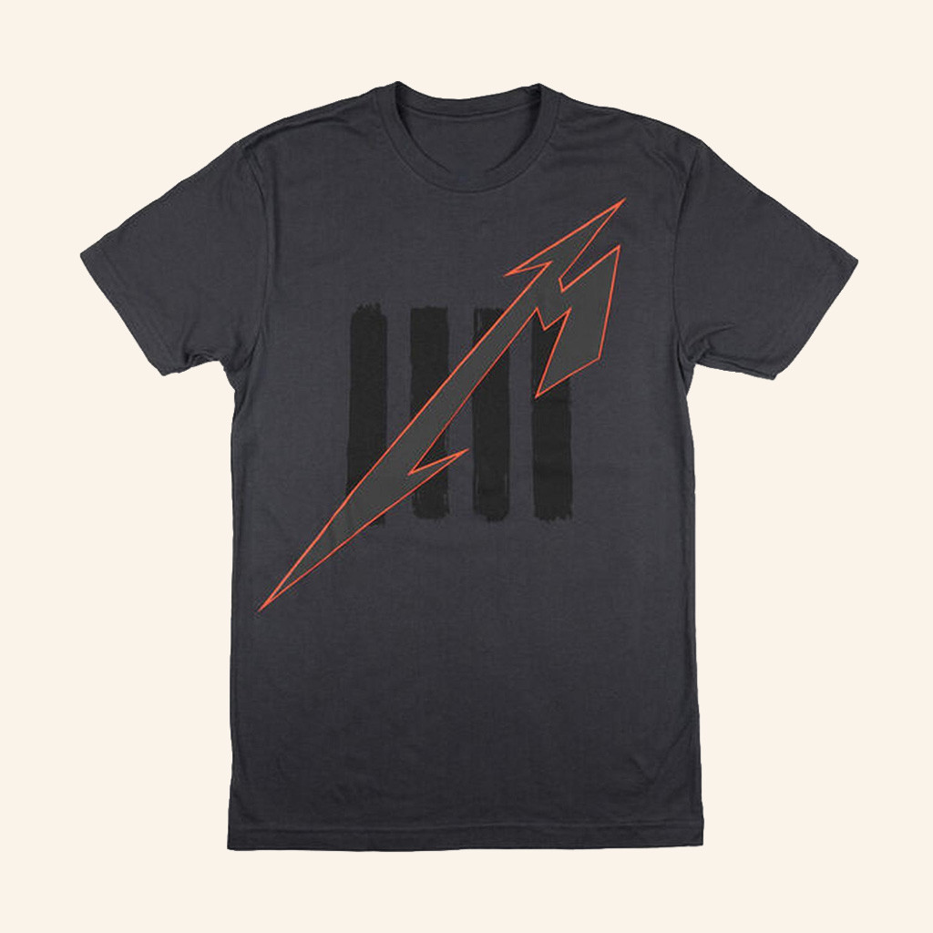 Metallica Merch Fifth Member Logo T-Shirt Music Lover Gifts For Him-1