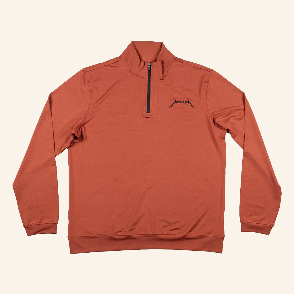Metallica Merch Logo Quarter Zip Sweatshirt Unique Gifts For Music Lovers-1 Metallica Merch Logo Quarter Zip Sweatshirt Unique Gifts For Music Lovers-1