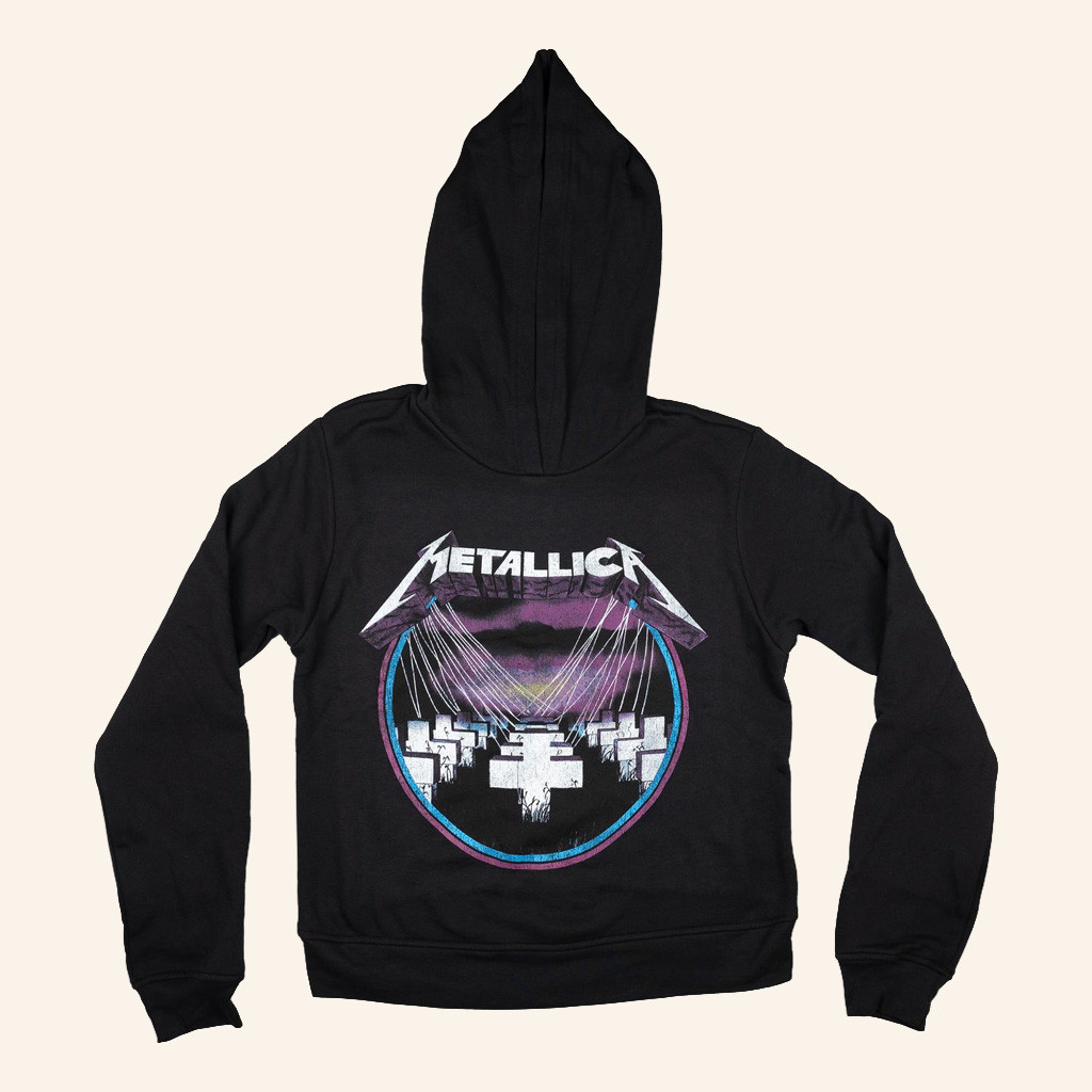Metallica Merch Master Of Puppets Circle Hoodie Music Gift Ideas For Guys-1 Metallica Merch Master Of Puppets Circle Hoodie Music Gift Ideas For Guys-1