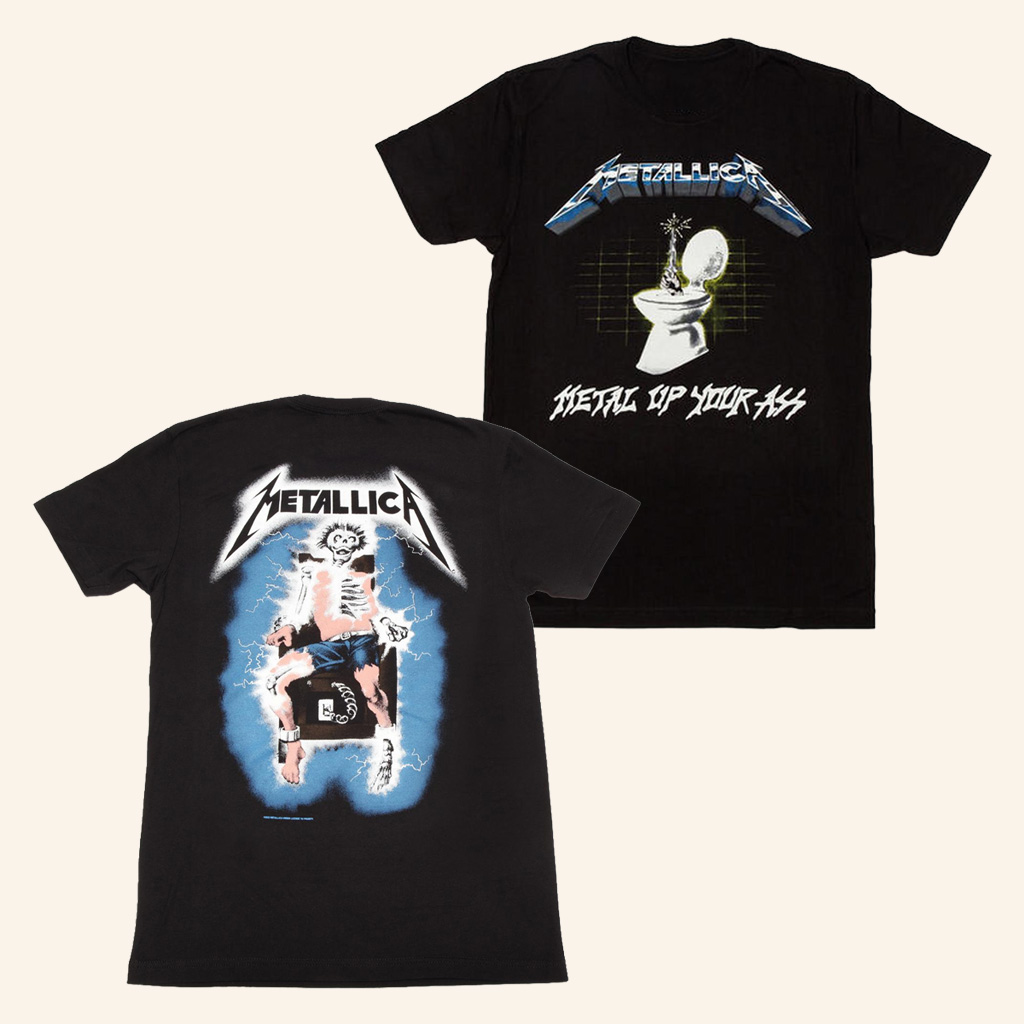 Metallica Merch Metal Up Your Ass T-Shirt Music Gift Ideas For Guys-1 Metallica Merch Metal Up Your Ass T-Shirt Music Gift Ideas For Guys-1