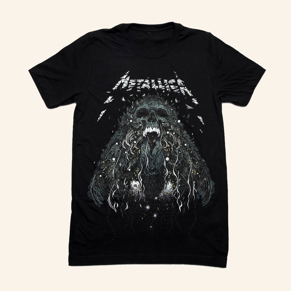 Metallica Merch Moth Into Flame T-Shirt Gifts For Music Enthusiasts-1