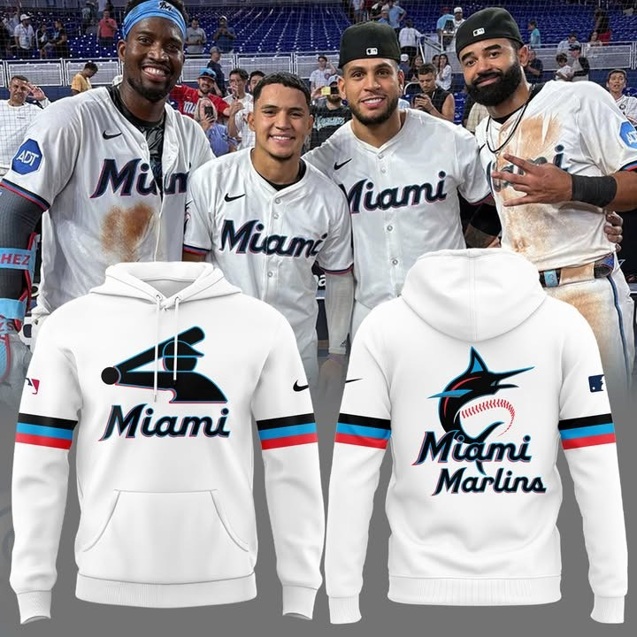 Miami Marlins Baseball Stickman Hoodie MLB Merch Unique Gifts For Fans-1