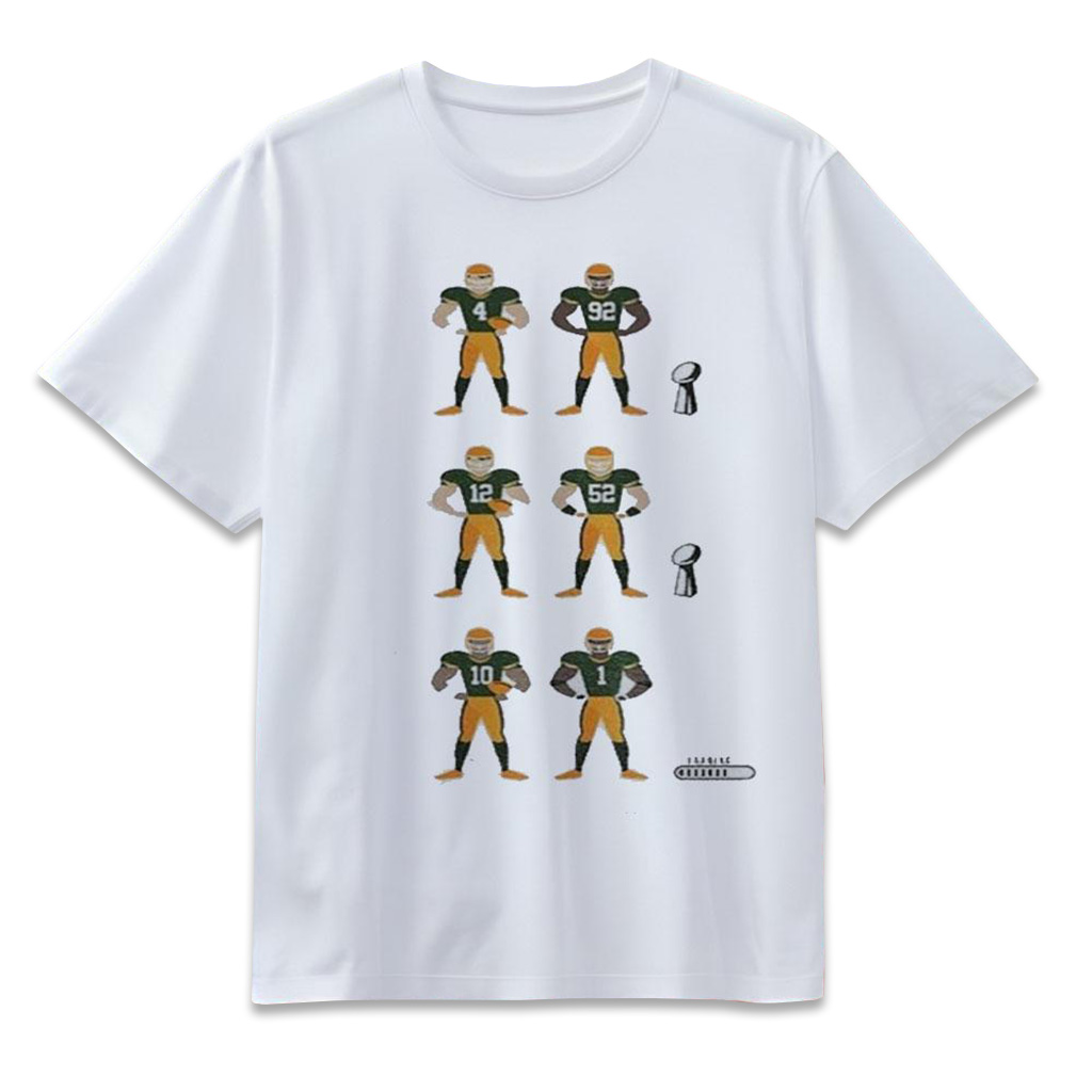 Micah Parsons And Jordan Green Bay Football Brett And Reggie Aaron And Clay Gb Champion Shirt-1 Micah Parsons And Jordan Green Bay Football Brett And Reggie Aaron And Clay Gb Champion Shirt-1