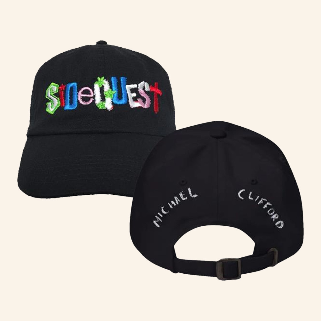 Michael Clifford Merch Sidequest Embroidered Hat Birthday Gift Ideas For Husband-1