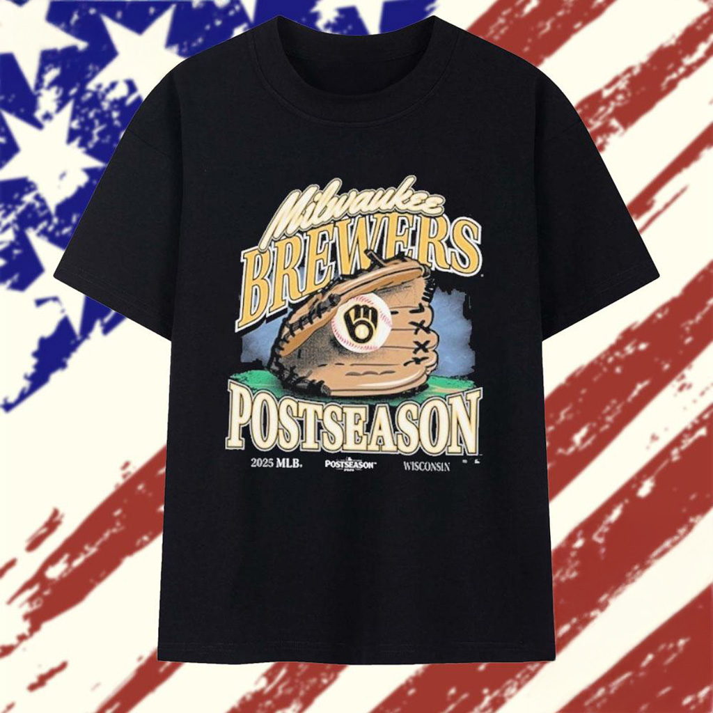 Milwaukee Brewers 2025 MLB Postseason Playoff Frankie T-Shirt Brewers Merch Fan Gifts-1