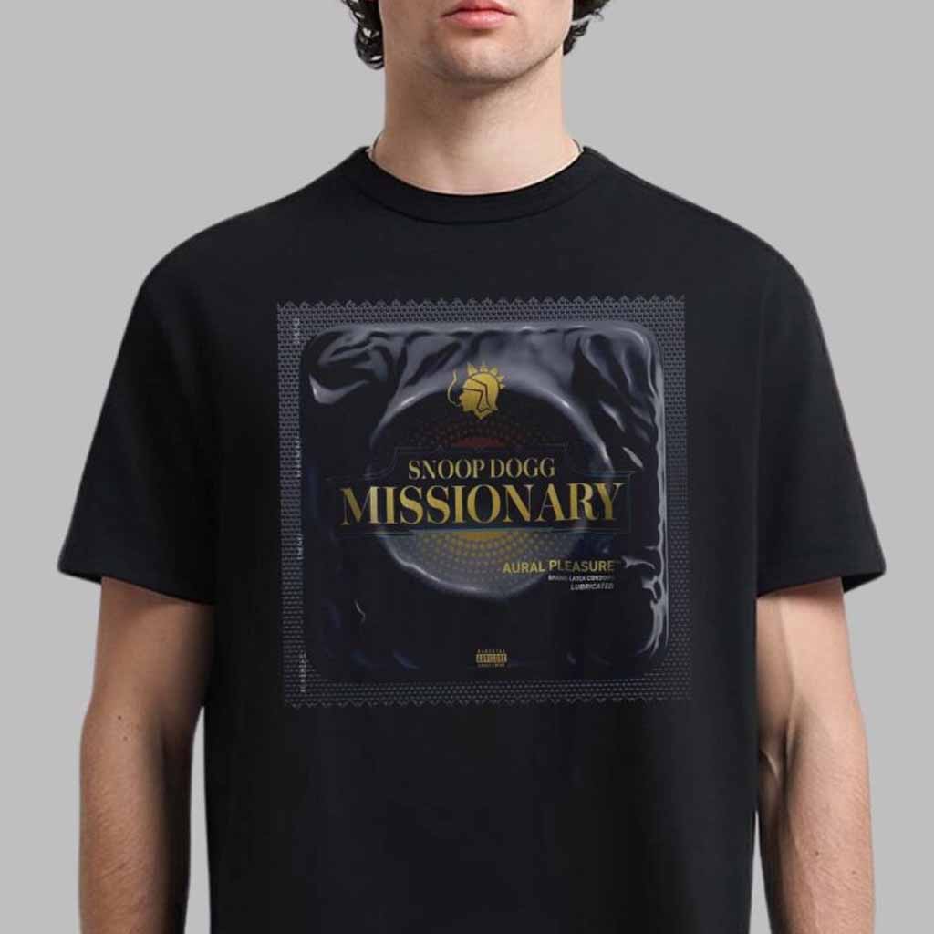 Missionary Album By Snoop Dogg And Dr Dre Latex Condoms Vinyl Cover T-Shirt Gifts For Fans-1