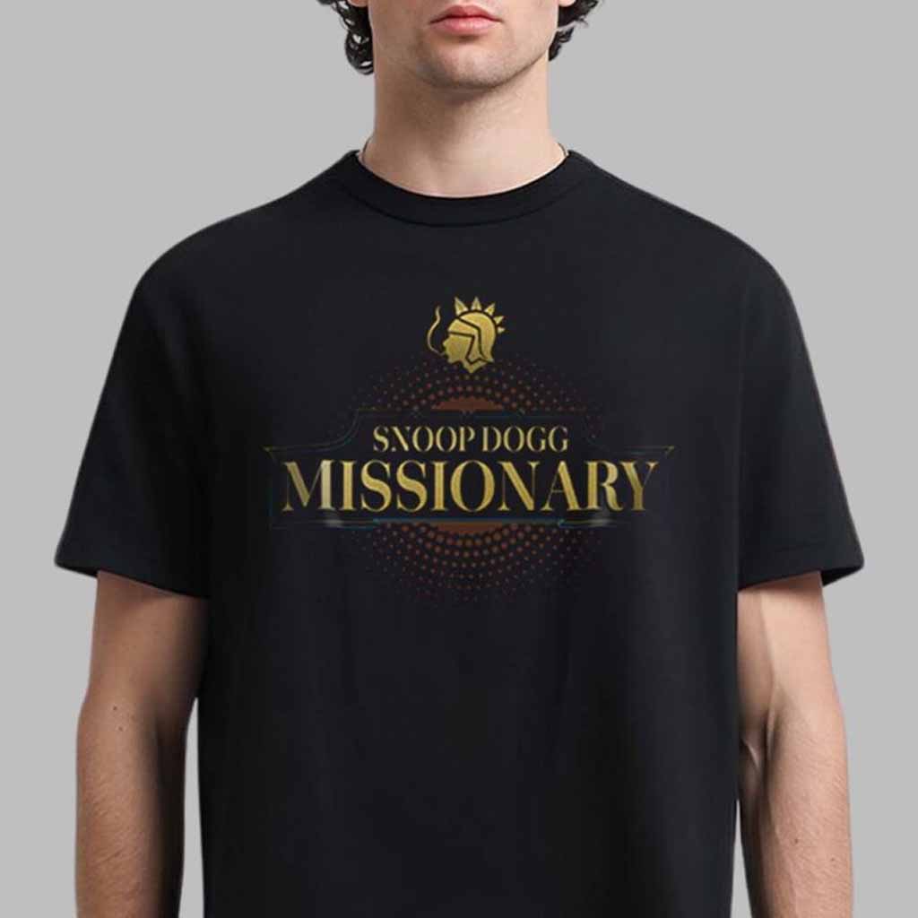Missionary x UNION Snoop Dogg Album Logo T-Shirt Gifts For Boyfriend-1