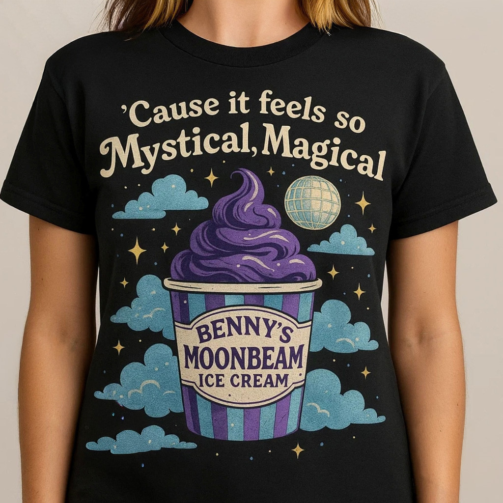 Moonbeam Ice Cream 2025 America Concert Tour T-Shirt Gifts For Wife-1