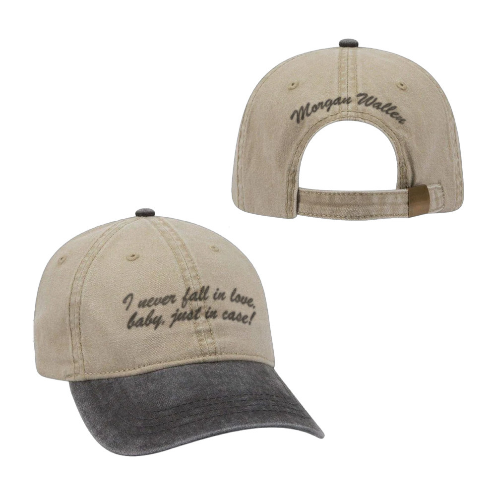 Morgan Wallen Tour 2025 Merch Hat I Never Fall In Love Baby Just In Case Dad Hat Fan Gifts-1 Morgan Wallen Tour 2025 Merch Hat I Never Fall In Love Baby Just In Case Dad Hat Fan Gifts-1