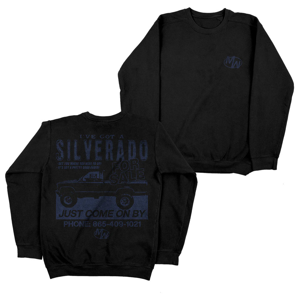 Morgan Wallen Tour 2025 Merch Sweatshirt Silverado For Sale Crewneck Fan Gifts-1 Morgan Wallen Tour 2025 Merch Sweatshirt Silverado For Sale Crewneck Fan Gifts-1