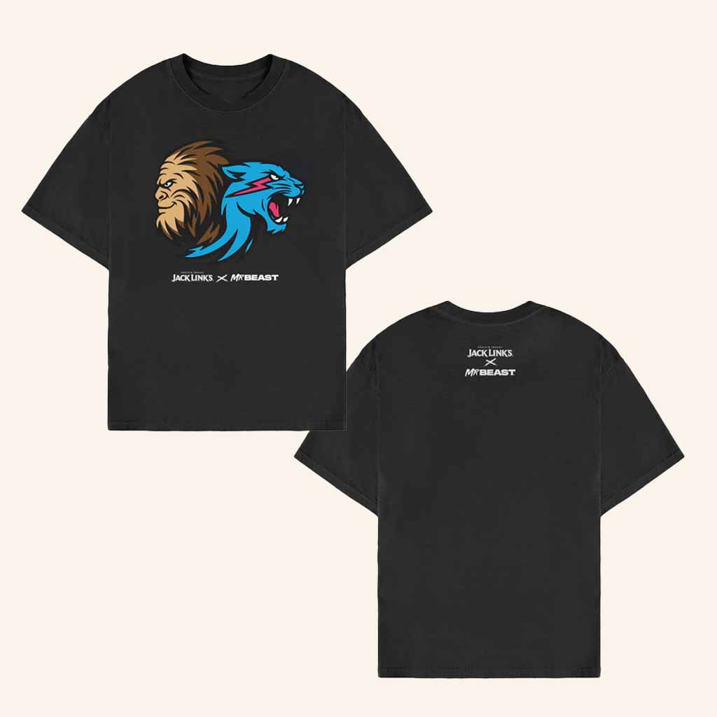 Mr Beast Merch Jack Link's X Mr Beast Feed The Beasts Black Shirt Xmas Gifts For Dad-1 Mr Beast Merch Jack Link's X Mr Beast Feed The Beasts Black Shirt Xmas Gifts For Dad-1