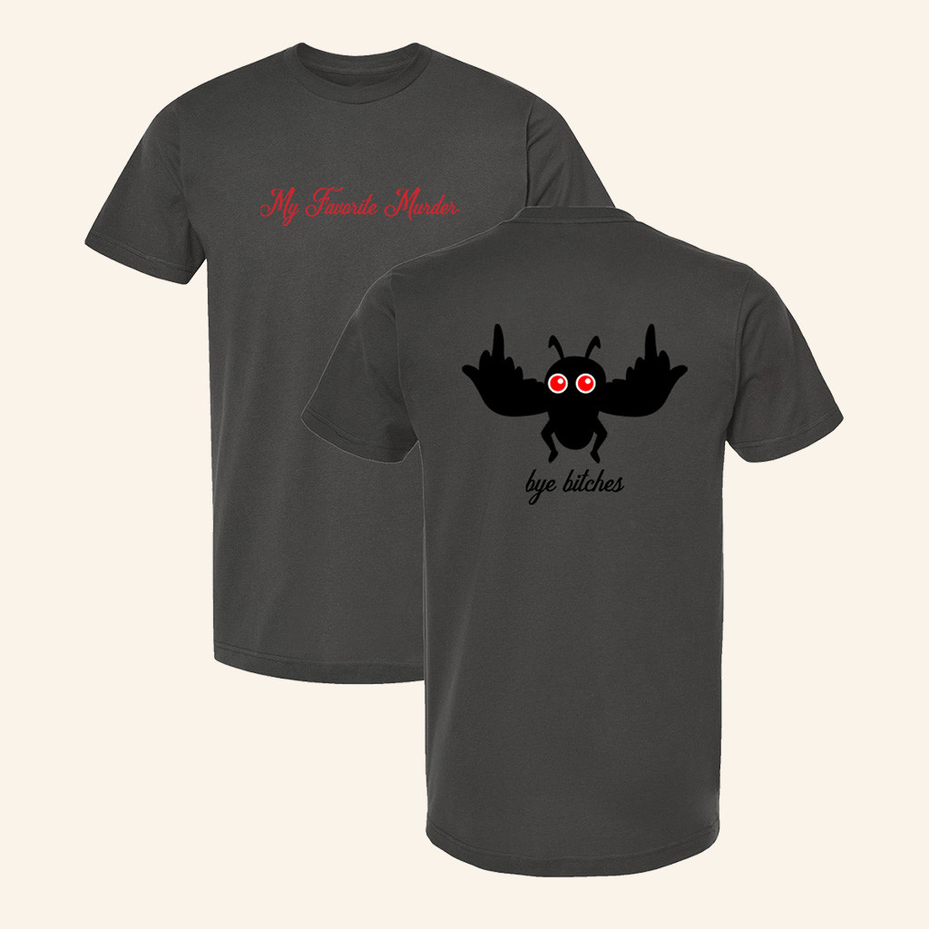 My Favorite Murder Merch Mothman T-Shirt Birthday Presents For Boyfriend-1 My Favorite Murder Merch Mothman T-Shirt Birthday Presents For Boyfriend-1