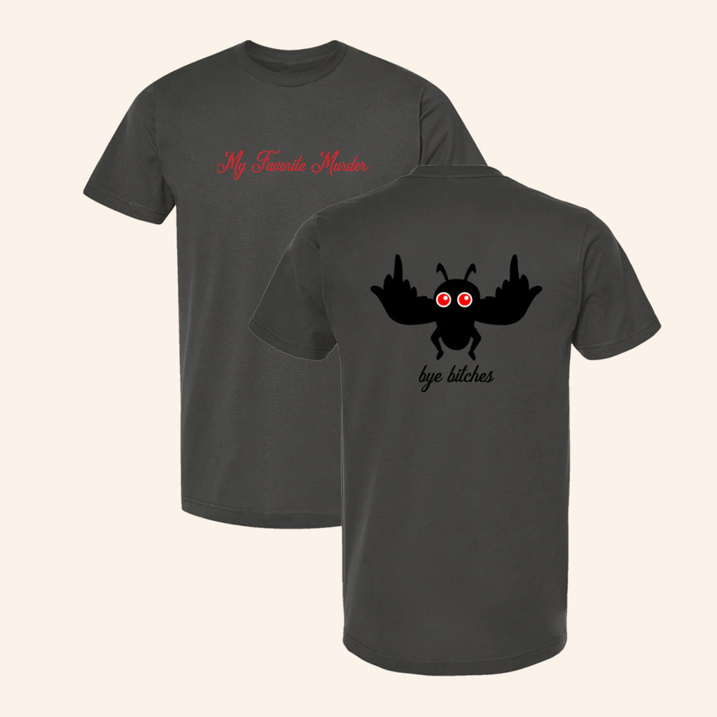 My Favorite Murder Merch Mothman T-Shirt Christmas Gifts For Him-1 My Favorite Murder Merch Mothman T-Shirt Christmas Gifts For Him-1