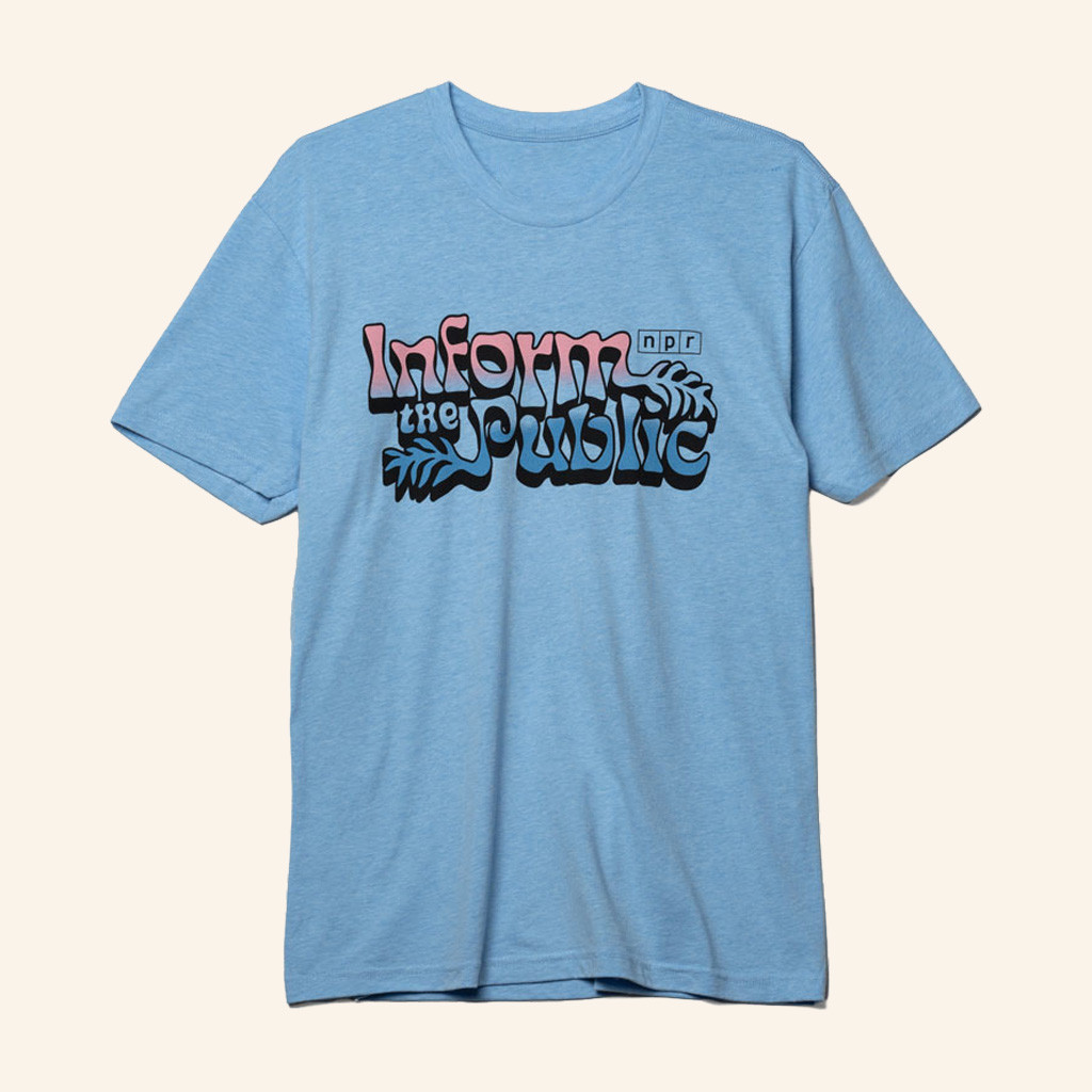 NPR Merch Inform The Public T-Shirt Best Christmas Presents For Brother-1