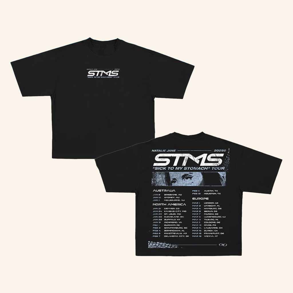 Natalie Jane Merch STMS Tour 2025 T-Shirt Gifts For Music Enthusiasts-1 Natalie Jane Merch STMS Tour 2025 T-Shirt Gifts For Music Enthusiasts-1