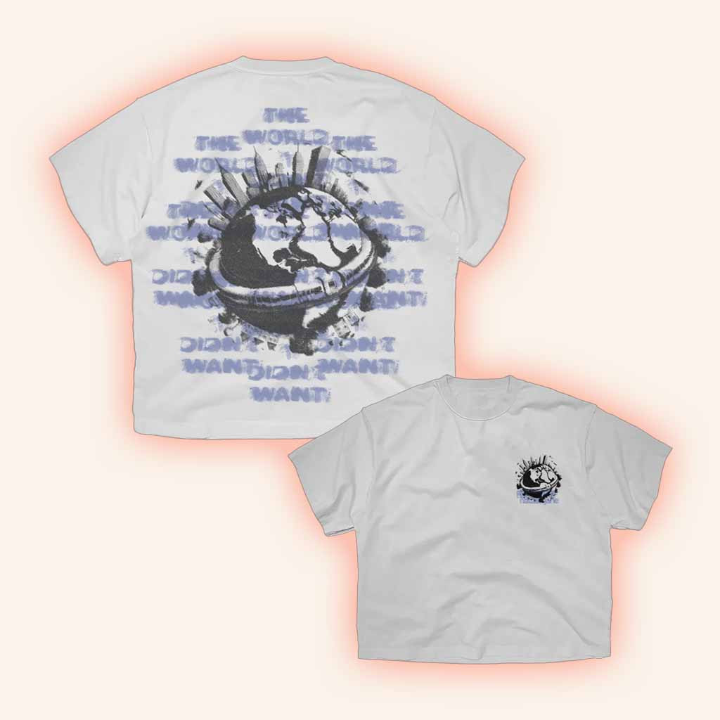 Natalie Jane Merch The World I Didn't Want Cropped Shirt Presents For Music Lovers-1 Natalie Jane Merch The World I Didn't Want Cropped Shirt Presents For Music Lovers-1