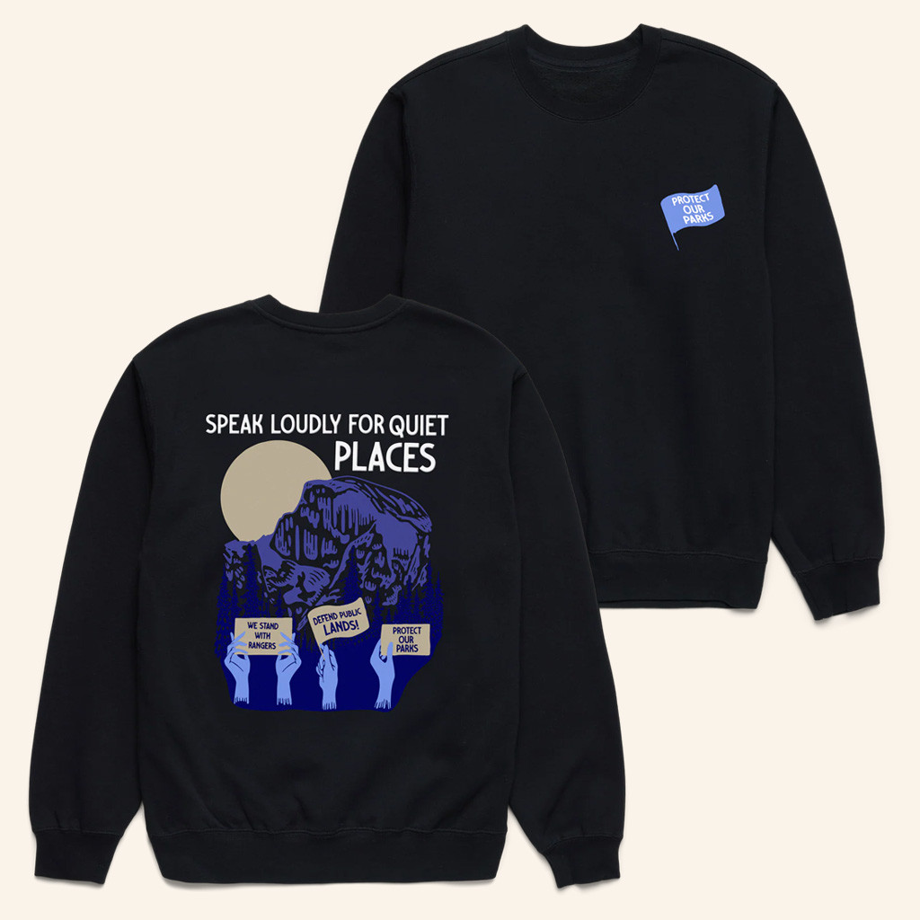 National Park After Dark Merch Protect Our Parks Sweatshirt Best Gift For Him-1