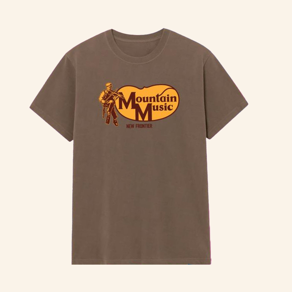 New Frontier Brand Merch Mountain Music T-Shirt Birthday Gift Ideas For Him-1 New Frontier Brand Merch Mountain Music T-Shirt Birthday Gift Ideas For Him-1