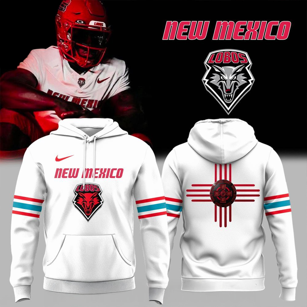 New Mexico Lobos Wordmark Logo Uniform Hoodie Lobos Merch Football Fan Gift Ideas-1 New Mexico Lobos Wordmark Logo Uniform Hoodie Lobos Merch Football Fan Gift Ideas-1