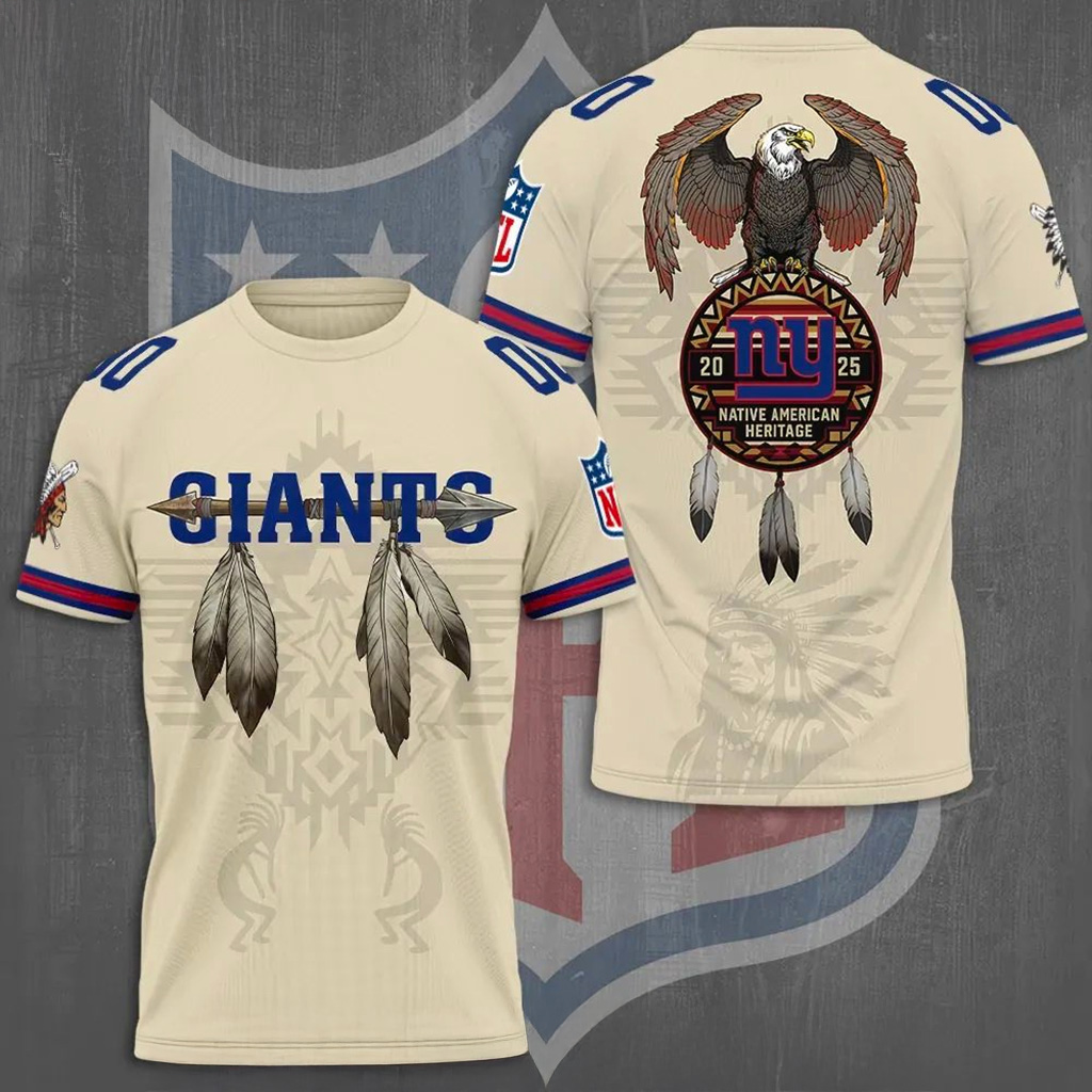 New York Giants X Native American Heritage Shirt Giants Merch Football Fan Gift Ideas-1 New York Giants X Native American Heritage Shirt Giants Merch Football Fan Gift Ideas-1