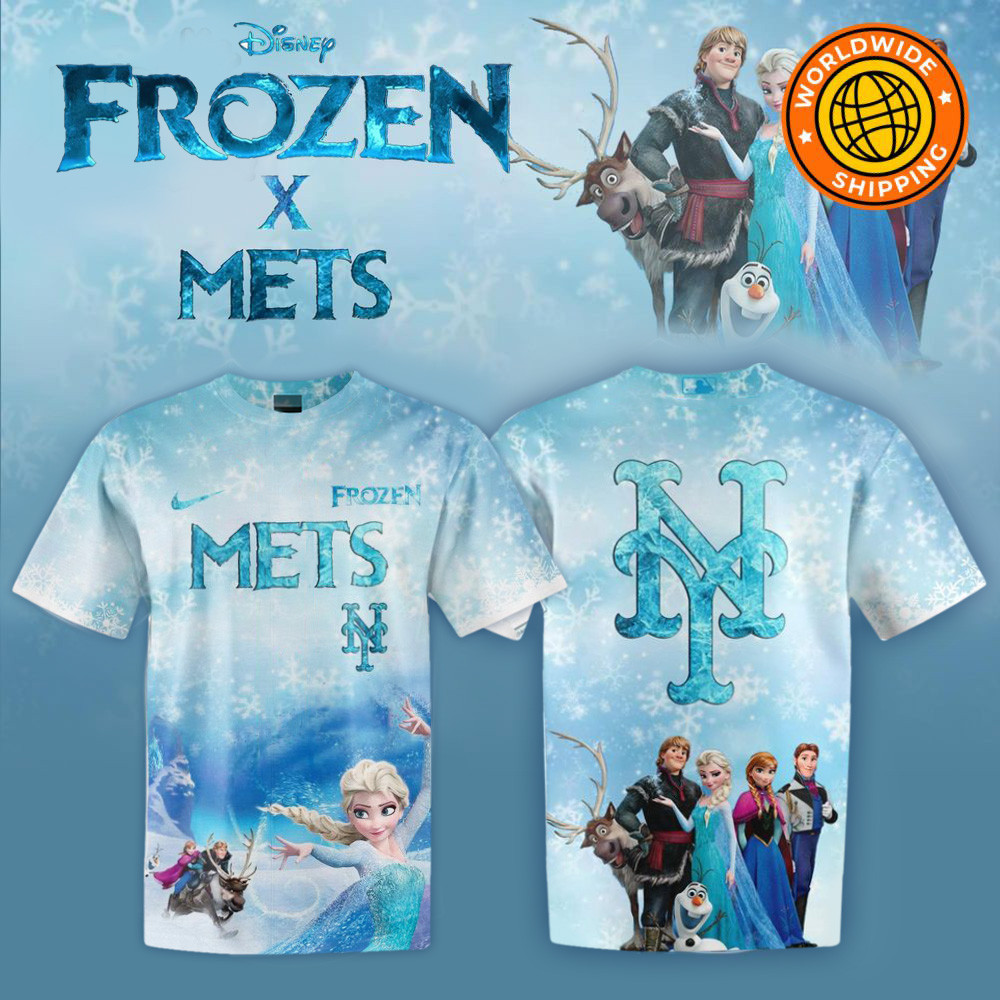 New York Mets MLB x Frozen Limited Shirt Mets Merch Best Mother's Day From For Daughter-1 New York Mets MLB x Frozen Limited Shirt Mets Merch Best Mother's Day From For Daughter-1
