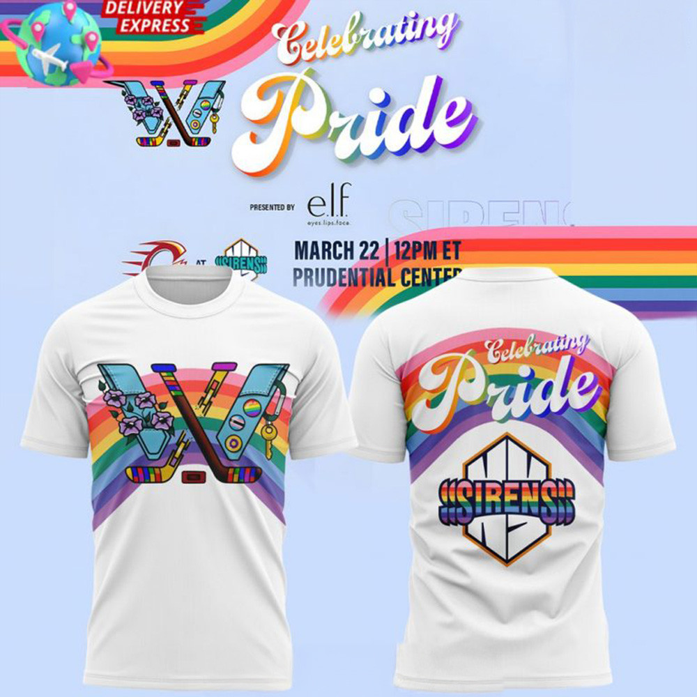 New York Sirens Celebrating Pride 2025 T-Shirt Sirens Merch Father's Day Presents For Son-1 New York Sirens Celebrating Pride 2025 T-Shirt Sirens Merch Father's Day Presents For Son-1