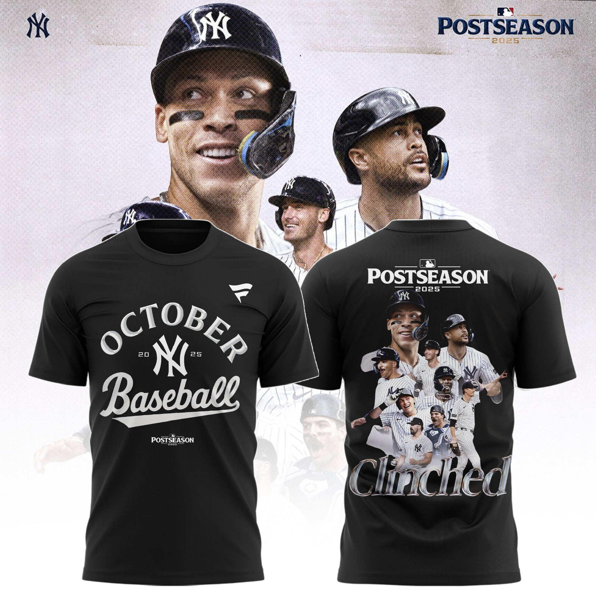 New York Yankees Postseason 2025 Tee Shirt October 20 25 Baseball Unique NY Yankees Ideas-1 New York Yankees Postseason 2025 Tee Shirt October 20 25 Baseball Unique NY Yankees Ideas-1