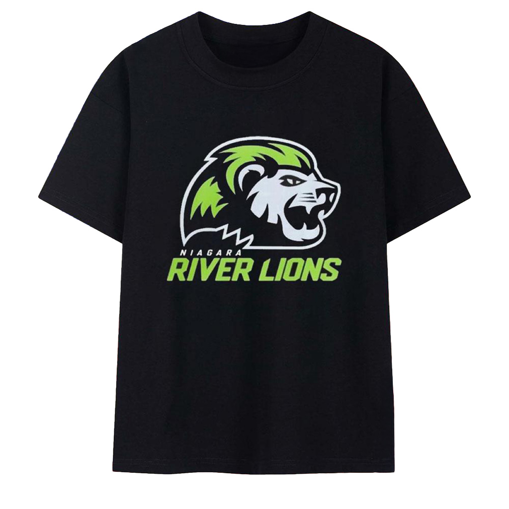 Niagara River Lions Logo 2025 T-Shirt Niagara River Lions Merch Gift For Basketball Fans-1