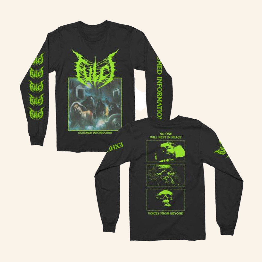 Night Shift Merch Store Fulci Exhumed Information Long Sleeve-1 Night Shift Merch Store Fulci Exhumed Information Long Sleeve-1