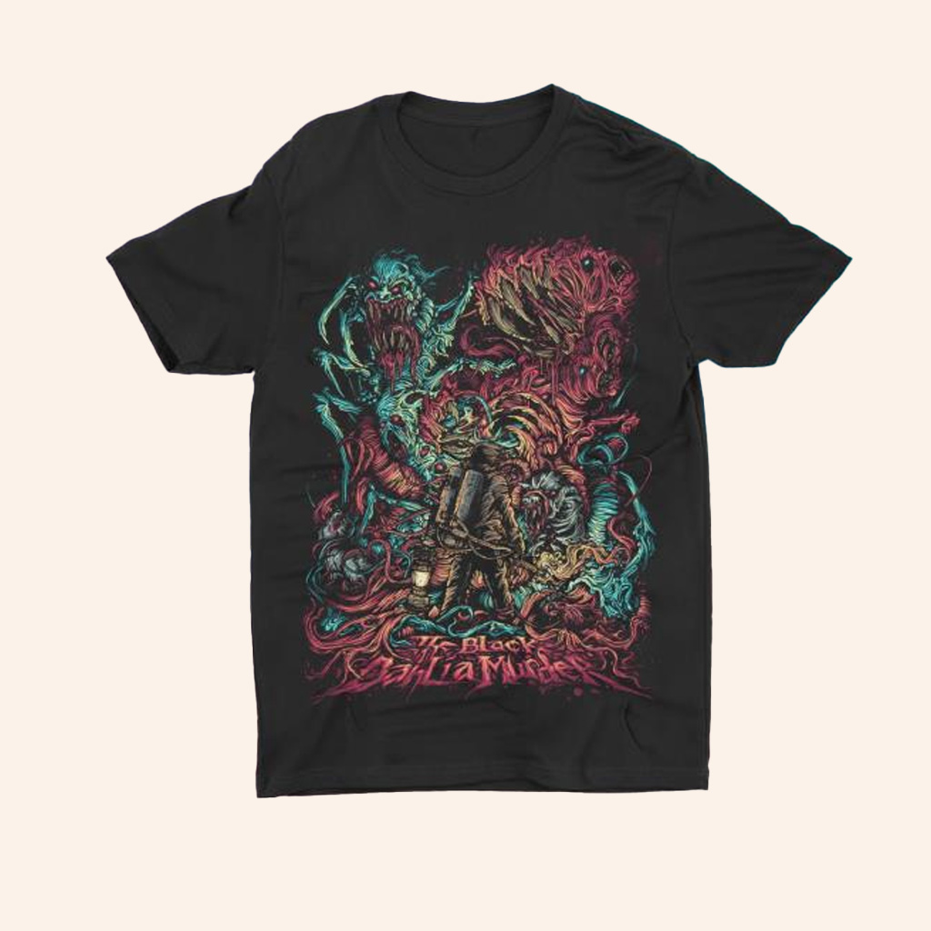 Night Shift Merch Store Shop The Black Dahlia Murder The Thing T-Shirt-1 Night Shift Merch Store Shop The Black Dahlia Murder The Thing T-Shirt-1
