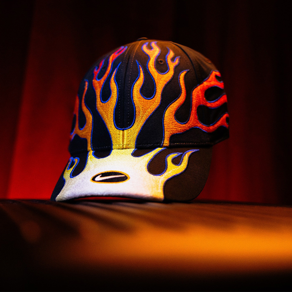 Nike Club Flame Hat Black Nike Club Flame Cap Mother's Day Gift Ideas For Wife-2