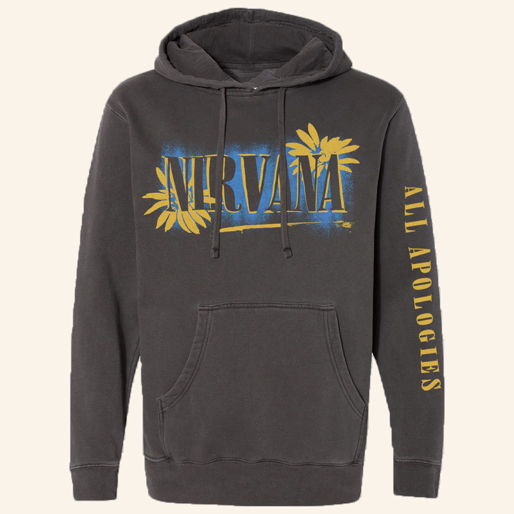 Nirvana Merch All Apologies Hoodie Christmas Present Ideas For Brother-1 Nirvana Merch All Apologies Hoodie Christmas Present Ideas For Brother-1