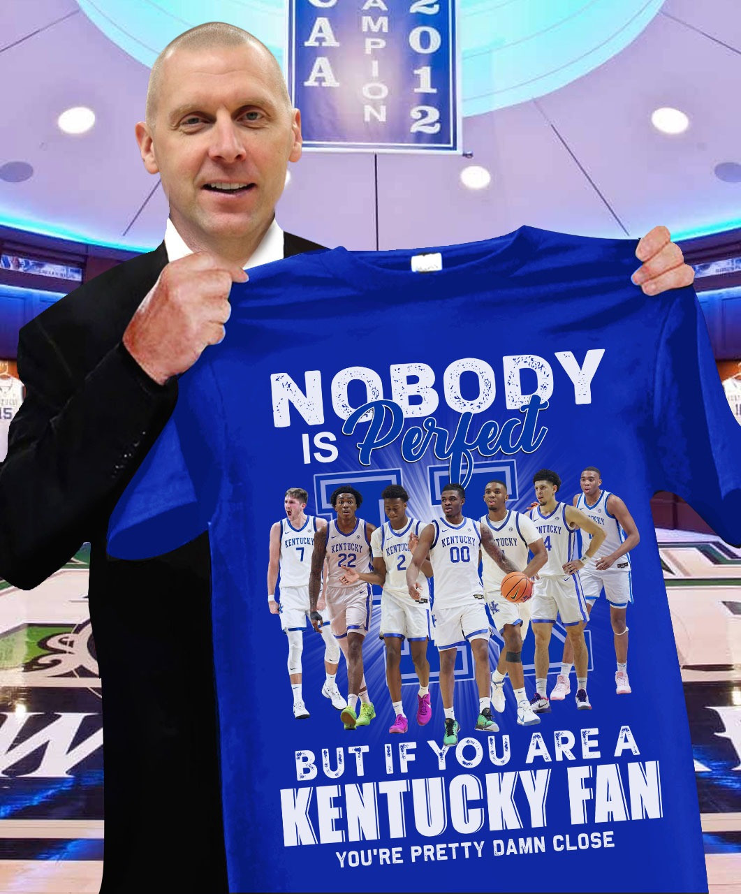 Nobody's Perfect But If You Are A Kentucky Fan Shirt Gifts For Kentucky Basketball Fans-1
