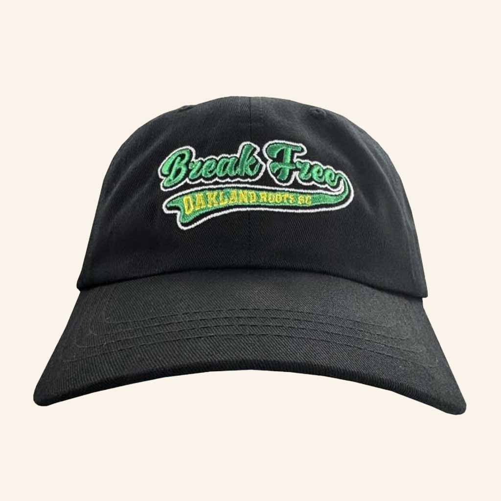 Oakland Roots SC Merch Oakland Roots SC X Break Free Embroidered Hat Gift For Soccer Fans-1