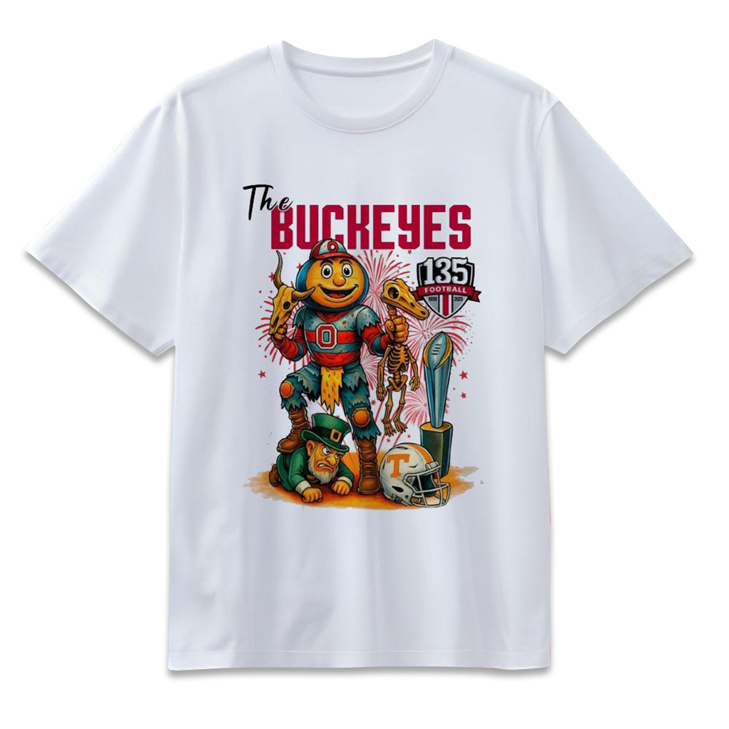 Ohio State Buckeyes 135 Football Season 2025 Vintage T-Shirt Ohio State Buckeyes Merch-1 Ohio State Buckeyes 135 Football Season 2025 Vintage T-Shirt Ohio State Buckeyes Merch-1