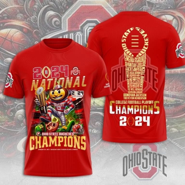 Ohio State Buckeyes National Champions Shirt 2025 Merch Best Gift For Football Fans-1 Ohio State Buckeyes National Champions Shirt 2025 Merch Best Gift For Football Fans-1