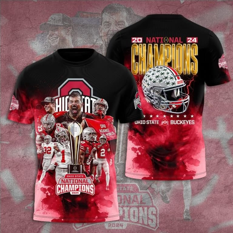 Ohio State Buckeyes National Champions T-Shirt 2025 Ohio State Championship Unique Gifts-1 Ohio State Buckeyes National Champions T-Shirt 2025 Ohio State Championship Unique Gifts-1