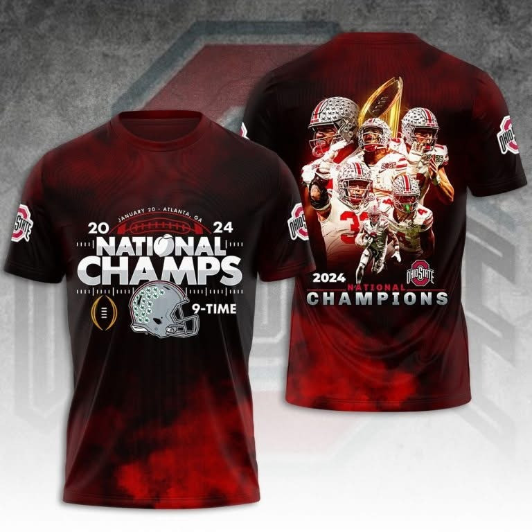 Ohio State National Champions Shirt 2025 9 Time Ohio State Buckeyes Football Fan Gifts-1 Ohio State National Champions Shirt 2025 9 Time Ohio State Buckeyes Football Fan Gifts-1