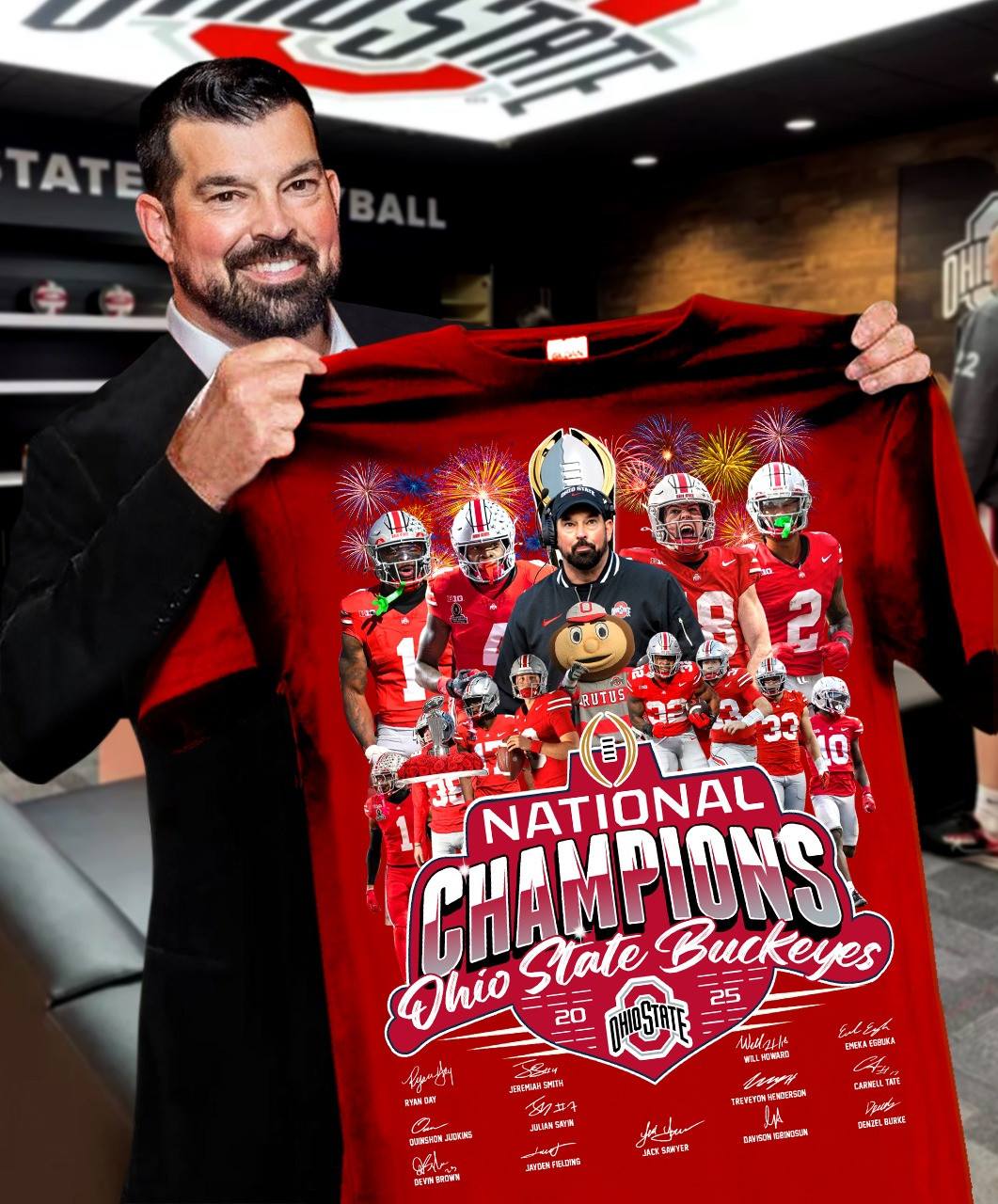 Ohio State National Champions Shirt Buckeyes Fan Ohio State Championship Clothing-1 Ohio State National Champions Shirt Buckeyes Fan Ohio State Championship Clothing-1