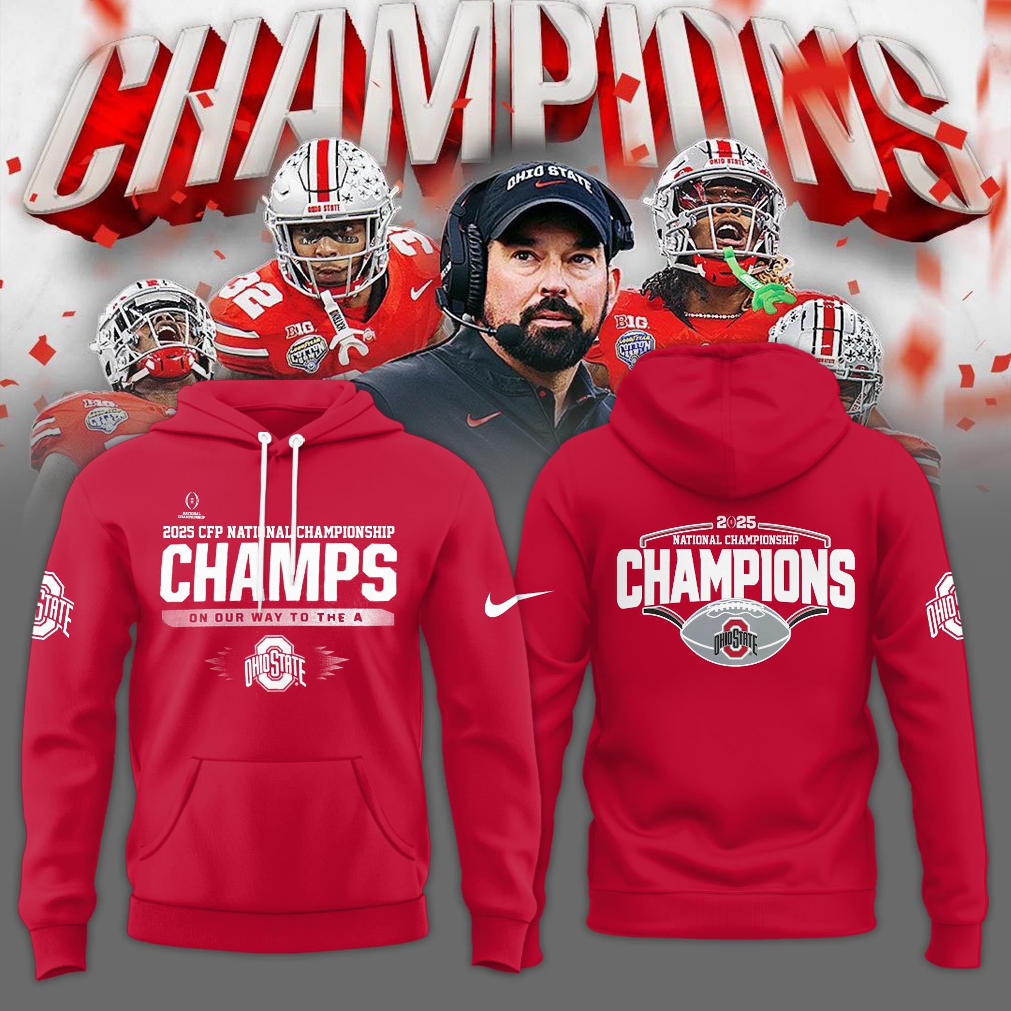 Ohio State National Championship Hoodie 2025 Football Buckeyes Merch Gifts For Fans-1 Ohio State National Championship Hoodie 2025 Football Buckeyes Merch Gifts For Fans-1