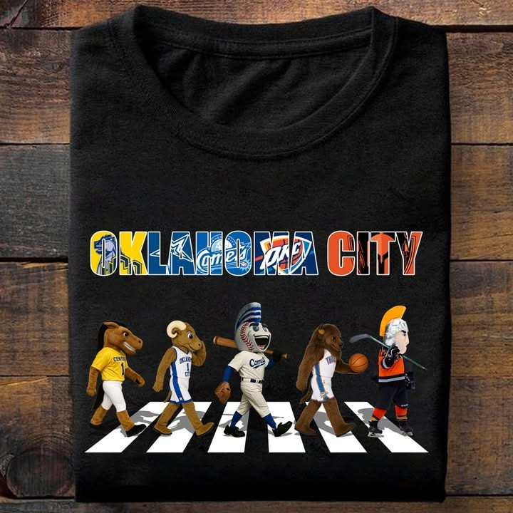 Oklahoma City Sport Teams Mascots Shirt Best Gifts For Oklahoma Sport Teams Lovers Fans-1 Oklahoma City Sport Teams Mascots Shirt Best Gifts For Oklahoma Sport Teams Lovers Fans-1