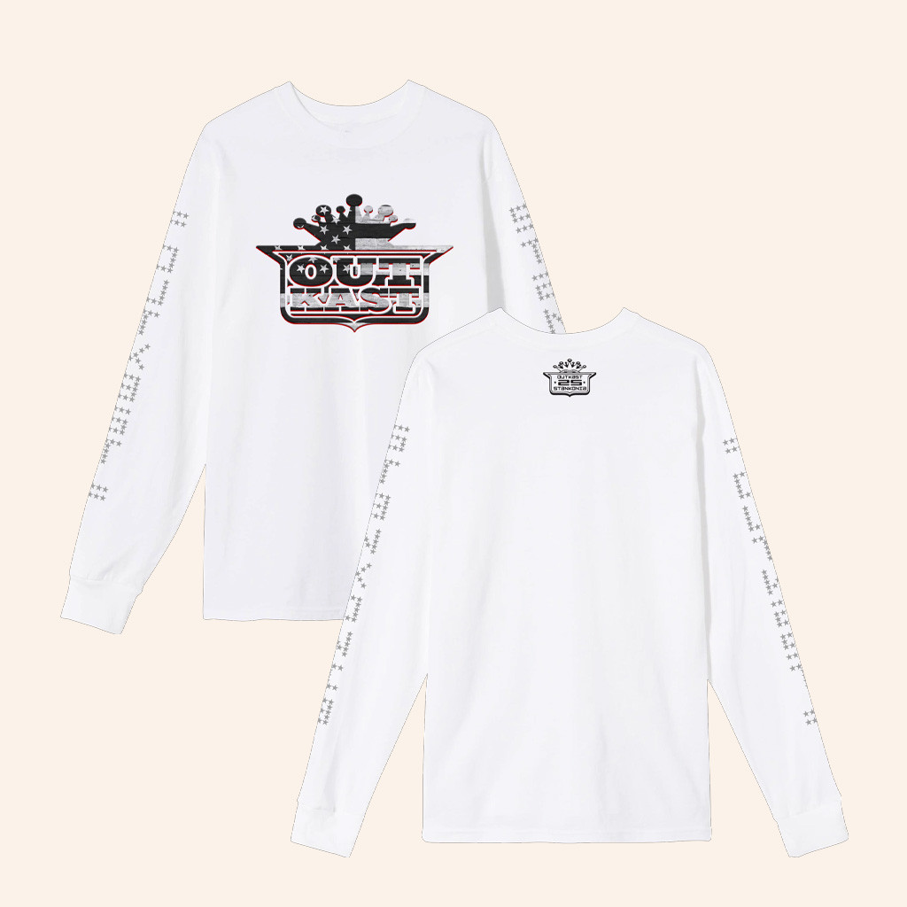 Outkast Merch Stankonia 25Th Anniversary Long Sleeve Shirt Christmas Gifts For Boyfriend-1 Outkast Merch Stankonia 25Th Anniversary Long Sleeve Shirt Christmas Gifts For Boyfriend-1
