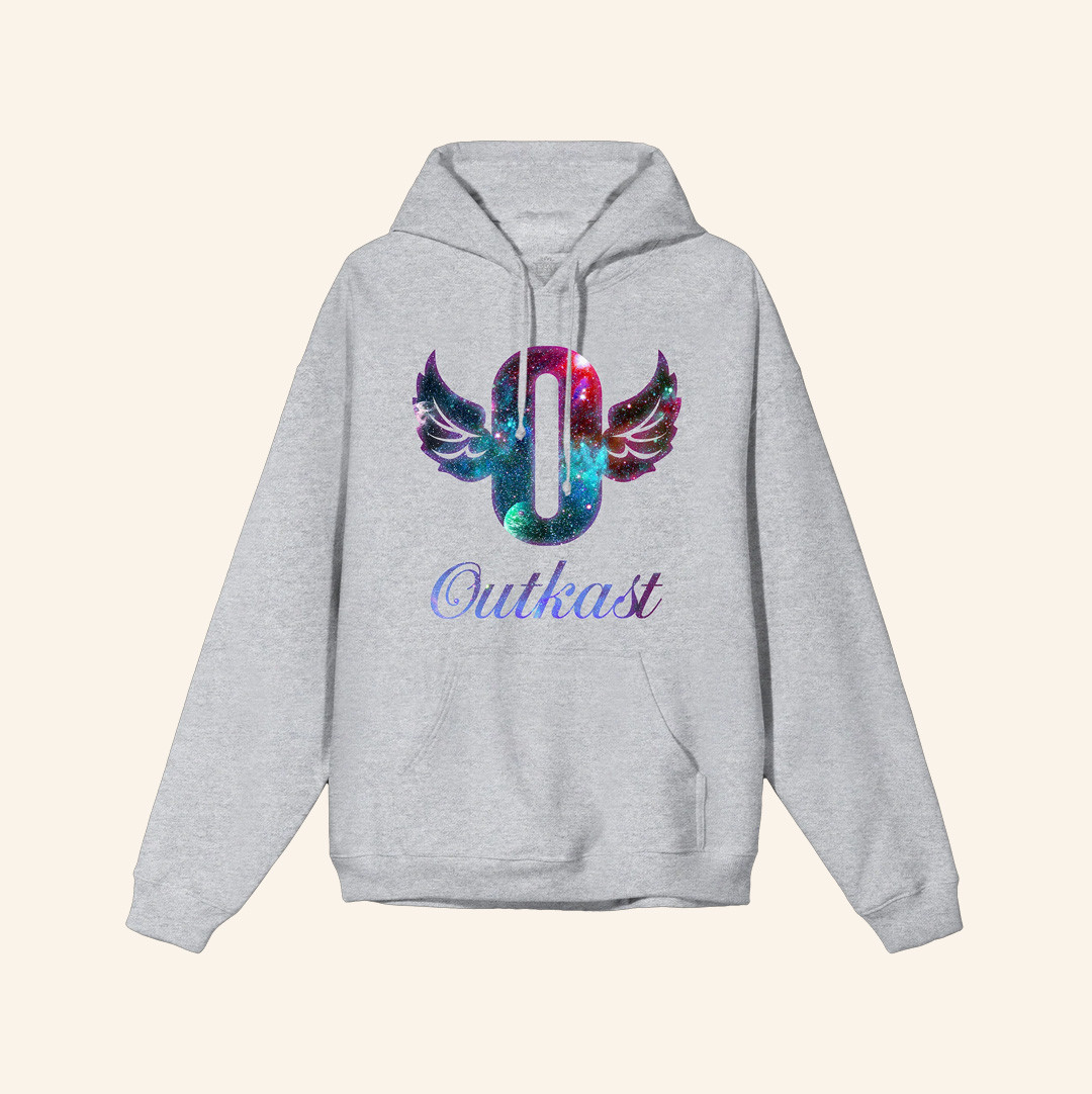 Outkast Store Merch O Galaxy Grey Hoodie-1